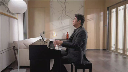 The ONE Upright Piano – 88 Keys White