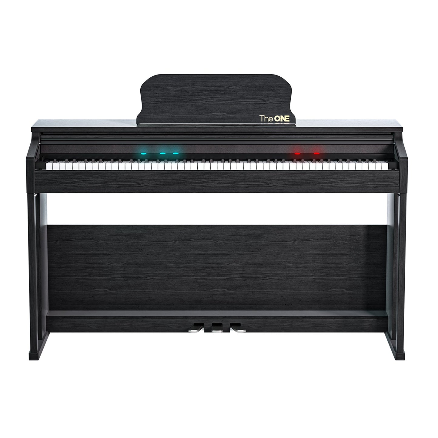 The ONE Upright Piano – 88 Keys Black